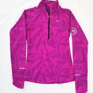 Nike women half-zip running top